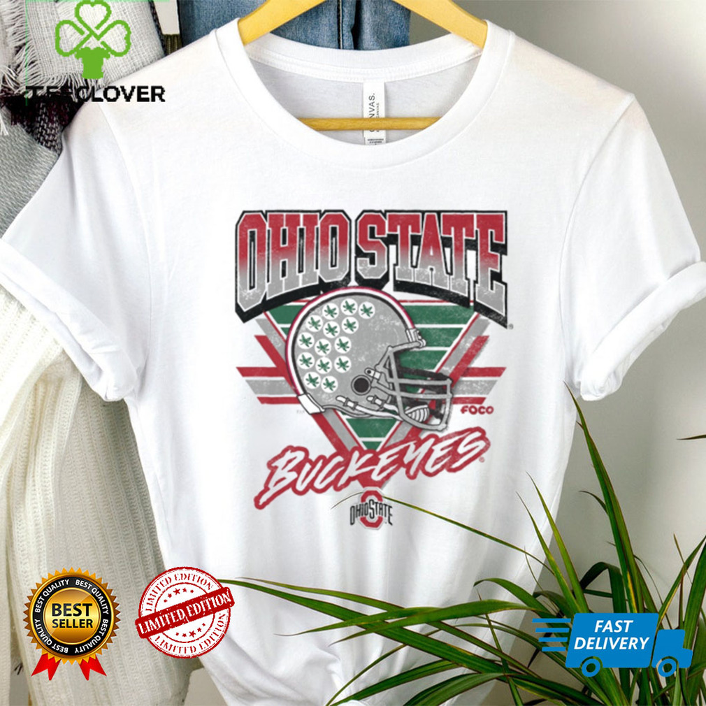 Ohio State Buckeyes Triangle Vintage T Shirt Ohio State Buckeyes Triangle Vintage T Shirt