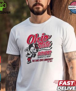 Ohio State Buckeyes White Retro T Shirt