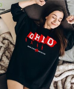 Ohio State Buckeyes flags shirt
