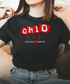 Ohio State Buckeyes flags shirt