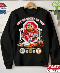 Ohio State Buckeyes not so rocky on top beat Tennesse Vols shirt