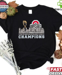 Ohio State Buckeyes trophy 2025 Cotton Bowl champions players names shirt