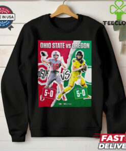 Ohio State Buckeyes vs Oregon Ducks football 2024 week 7 matchup hoodie, sweater, longsleeve, shirt v-neck, t-shirt