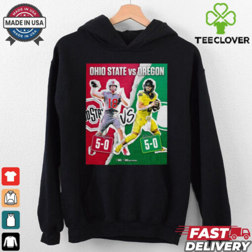 Ohio State Buckeyes vs Oregon Ducks football 2024 week 7 matchup hoodie, sweater, longsleeve, shirt v-neck, t-shirt