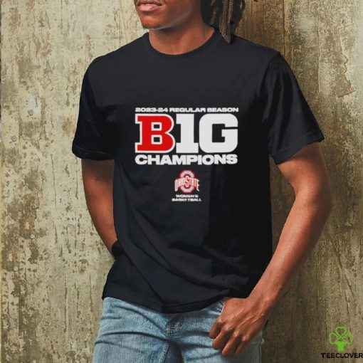 Ohio State Buckeyes women’s basketball 2024 Big Ten Regular Season champions hoodie, sweater, longsleeve, shirt v-neck, t-shirt