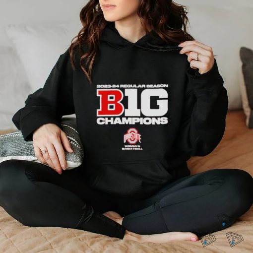 Ohio State Buckeyes women’s basketball 2024 Big Ten Regular Season champions hoodie, sweater, longsleeve, shirt v-neck, t-shirt