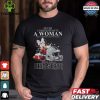 Never Underestimate A Woman Who Understands Football And Loves South Alabama Jaguars x Minnie Mouse T Shirt