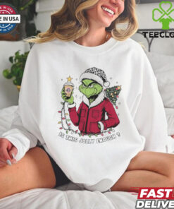 Ohio State Buckeyes x Santa Grinch Is This Jolly Enough Merry Christmas Shirt