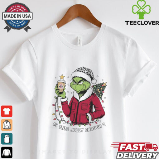 Ohio State Buckeyes x Santa Grinch Is This Jolly Enough Merry Christmas Shirt