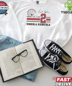 Ohio State Emeka Egbuka #2 Signature Jersey t shirt