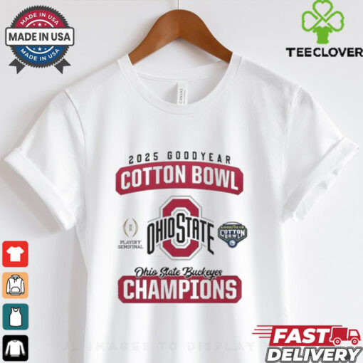 Ohio State Football 2025 Cotton Bowl Champions Playoff Semifinal Logo Shirt