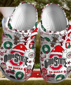 Ohio State Go Bucks Christmas Crocs