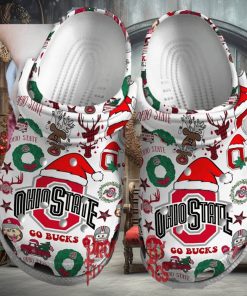 Ohio State Go Bucks Christmas Crocs