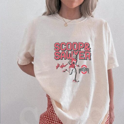 Ohio State Jack Sawyer Scoop & Score Shirt