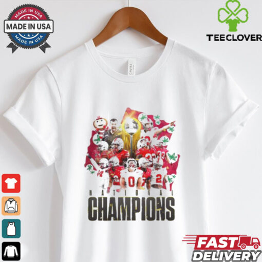 Ohio State National Champions 2024 2025 NFL College Football Playoff National Champions Unisex T Shirt