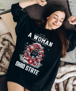 Ohio State Never Underestimate A Woman Who Understands Football Shirt