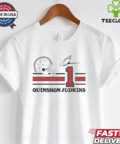 Ohio State Quinshon Judkins #1 Signature Jersey Shirt