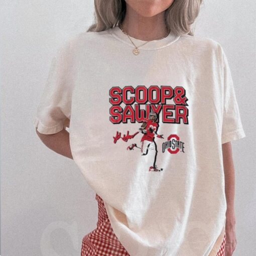 Ohio State Scoop Sawyer T Shirt