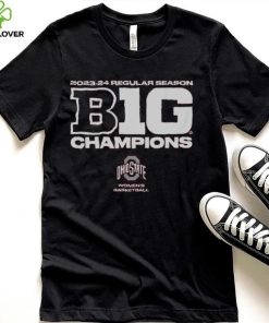 Ohio State WBB 2024 B1G Regular Season Champions Shirt 1 Ohio State WBB 2024 B1G Regular Season Champions Shirt