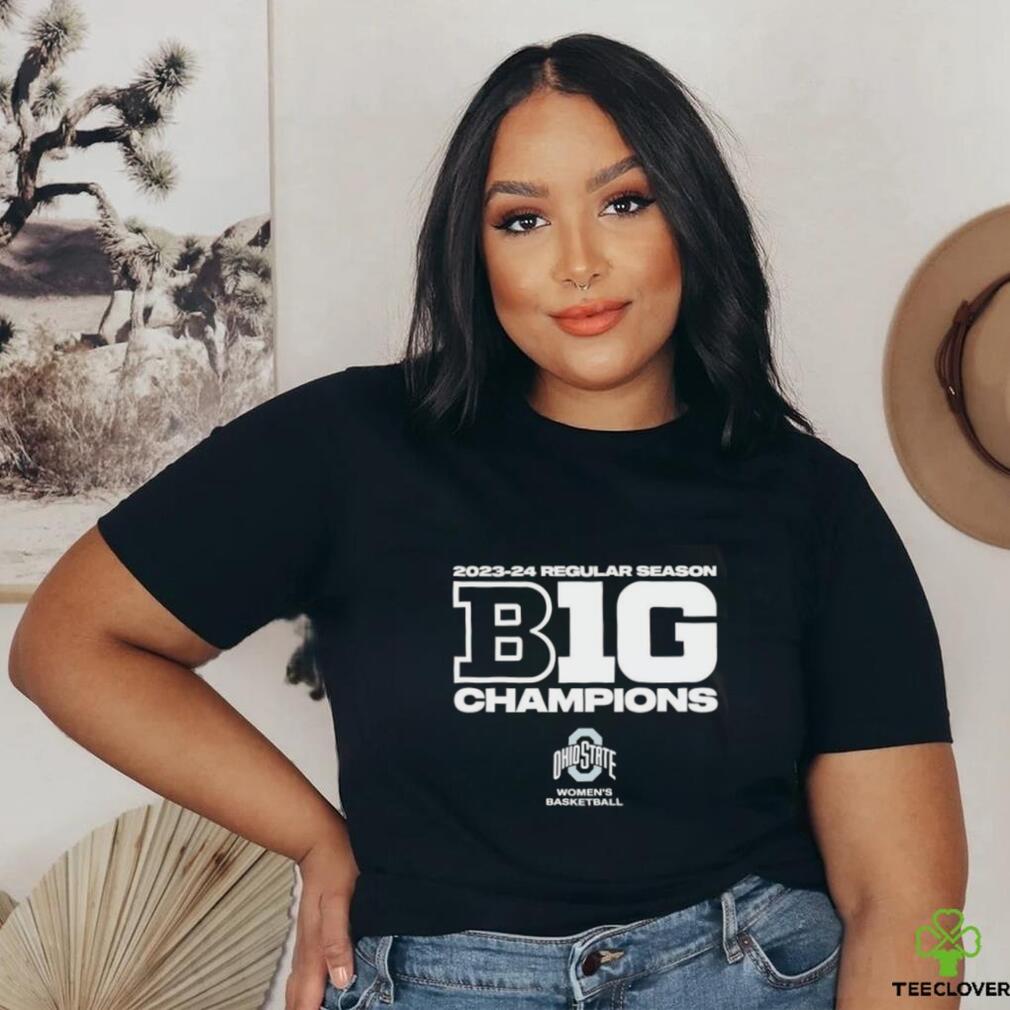 Ohio State Women’s Basketball 2024 Big Ten Regular Season Champions T Shirt Ohio State Women’s Basketball 2024 Big Ten Regular Season Champions T Shirt