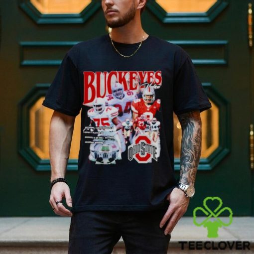 Ohio State university Buckeyes football rugby shirt