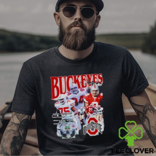 Ohio State university Buckeyes football rugby shirt