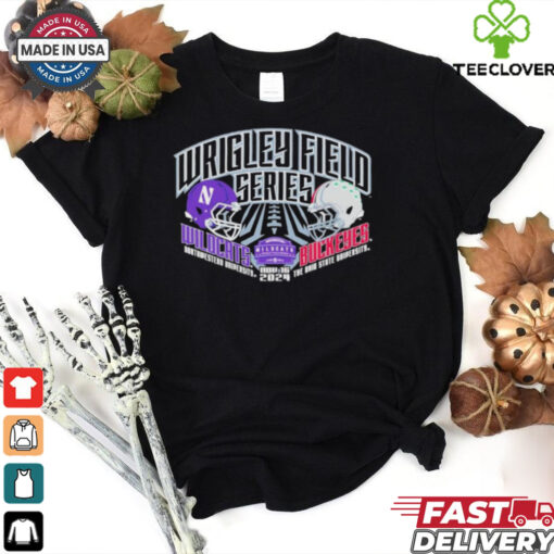 Ohio State vs Northwestern Wildcats Football 2024 Wrigley Field Series Shirt