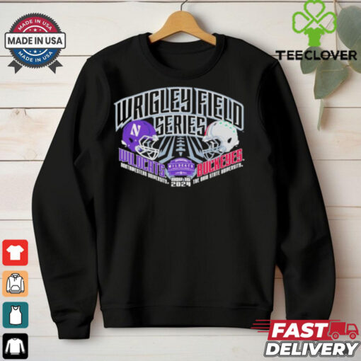 Ohio State vs Northwestern Wildcats Football 2024 Wrigley Field Series Shirt