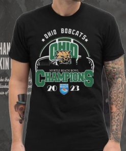 Ohio bobcats are the myrtle beach bowl 2023 champions shirt