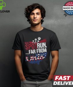 Ohio cats and dogs 2024 debate run spot run run far away T shirt