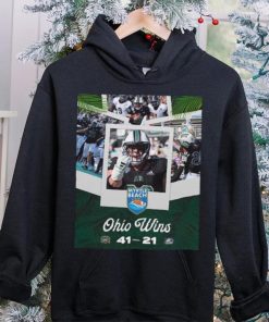 Ohio football bobcats are the myrtle beach bowl 2023 champions vs georgia southern 41 21 poster hoodie, sweater, longsleeve, shirt v-neck, t-shirt