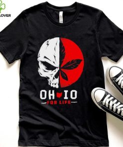 Ohio half skull and leaf for life shirt