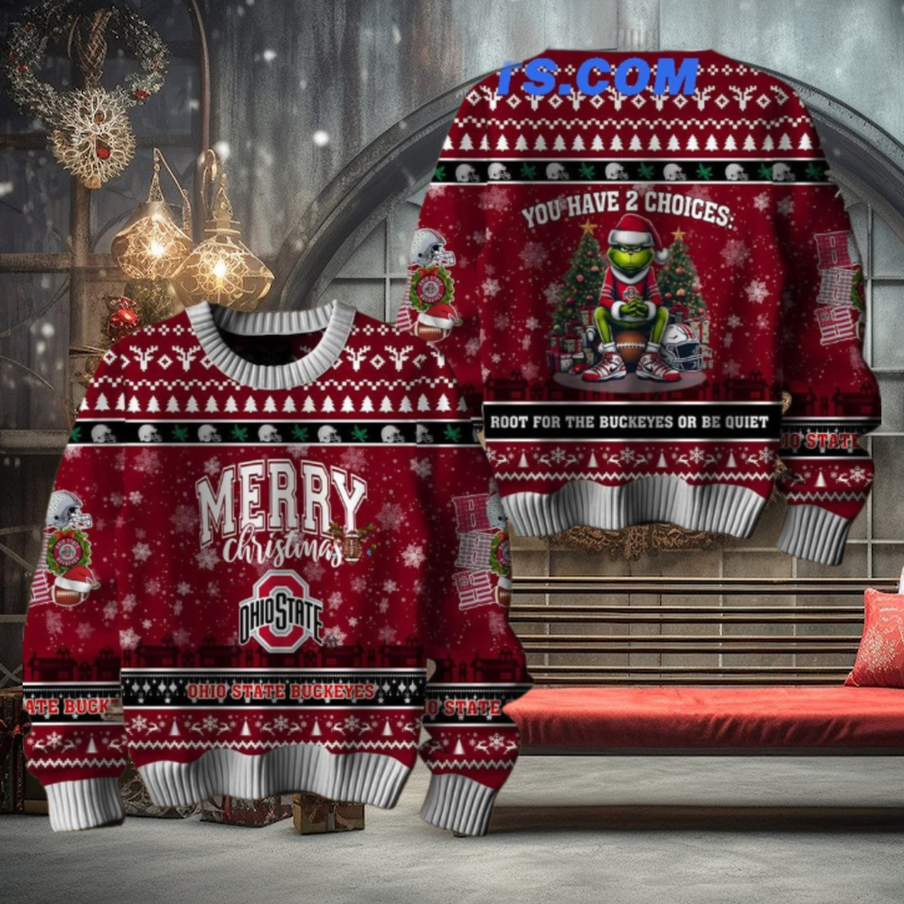 Ohio state Merry Christmas Gift For Fan Ugly Sweater Ohio state Merry Christmas Gift For Fan Ugly Sweater