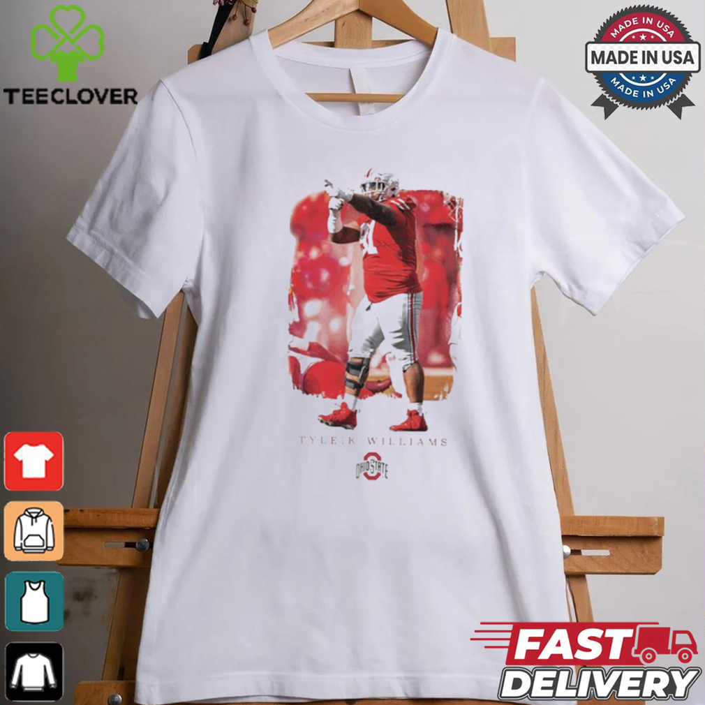 Ohio state buckeyes football student athlete spotlight #91 tyleik williams shirt Ohio state buckeyes football student athlete spotlight #91 tyleik williams shirt