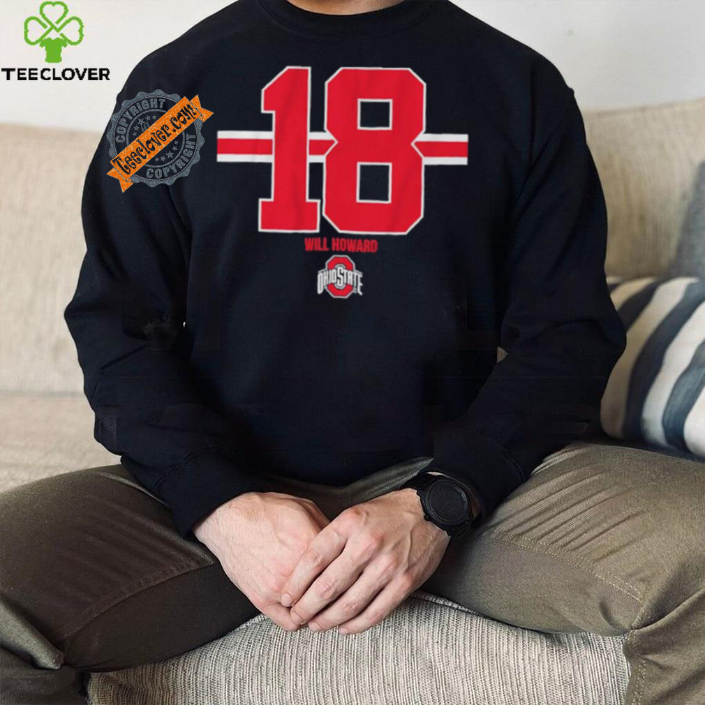 Ohio state football will howard 18 shirt Ohio state football will howard 18 shirt