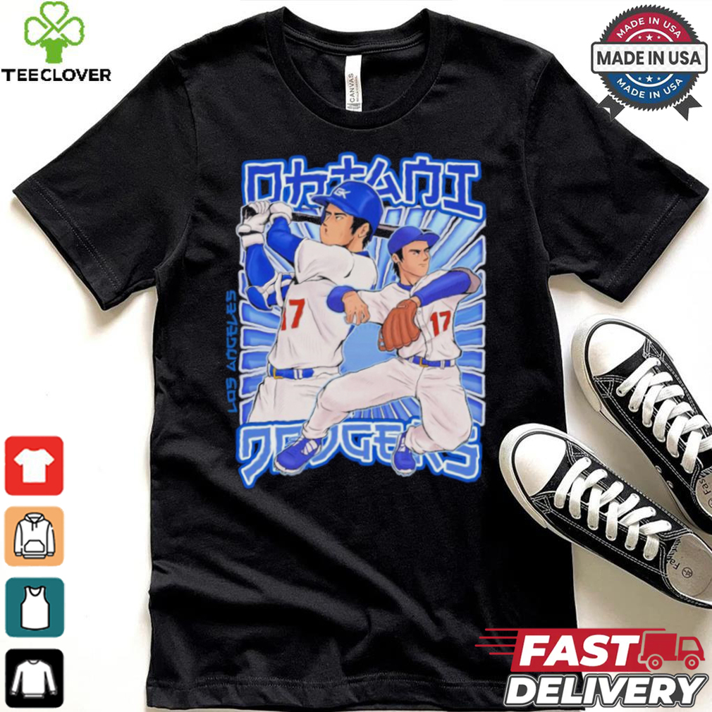 Ohtani Anime Los Angeles Shirt Ohtani Anime Los Angeles Shirt