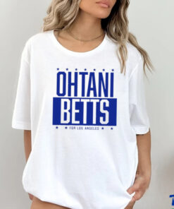 Ohtani Betts for Los Angeles Dodgers shirt