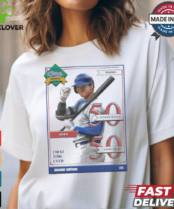 Ohtani Shohei Los Angeles Dodgers 50 Stolen Bases 50 Home Runs First Time Ever 2024 t shirt