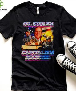 Oil Stolen Capitalism Secured George W Bush hoodie, sweater, longsleeve, shirt v-neck, t-shirt