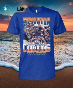 Oilers 2024 Western Conference Champions Shirt