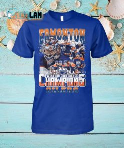 Oilers 2024 Western Conference Champions Shirt