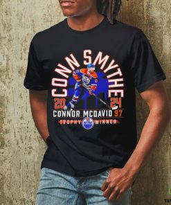 Oilers Connor McDavid Conn Smythe Trophy winner shirt