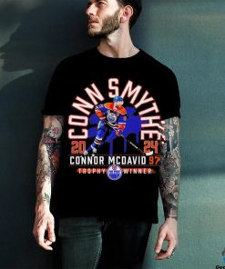 Oilers Connor McDavid Conn Smythe Trophy winner shirt