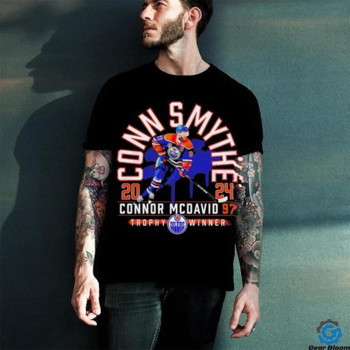 Oilers Connor McDavid Conn Smythe Trophy winner shirt