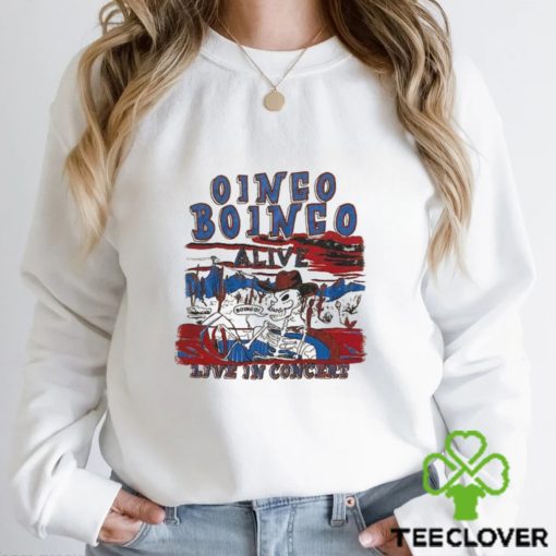 Oingo Boingo Alive NEW T Shirt Live In Concert Small Tour hoodie, sweater, longsleeve, shirt v-neck, t-shirt