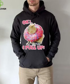 Ok I Pull Up Capybara Donut Funny Happybara Lesbian Capybara Is My Spirit Animal Cute Capybara In shirt 1 Ok I Pull Up Capybara Donut Funny Happybara Lesbian Capybara Is My Spirit Animal Cute Capybara In shirt