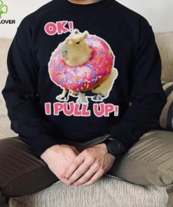 Ok I Pull Up Capybara Donut Funny Happybara Lesbian Capybara Is My Spirit Animal Cute Capybara In shirt 2 Ok I Pull Up Capybara Donut Funny Happybara Lesbian Capybara Is My Spirit Animal Cute Capybara In shirt