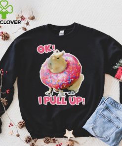 Ok I Pull Up Capybara Donut Funny Happybara Lesbian Capybara Is My Spirit Animal Cute Capybara In shirt 4 Ok I Pull Up Capybara Donut Funny Happybara Lesbian Capybara Is My Spirit Animal Cute Capybara In shirt
