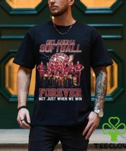 Okalahoma Softball Forever Not Just When We Win T Shirt