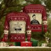 Plain Multicolor Textured Twisted Tea Ugly Christmas Sweater All over Printed Xmas Christmas Gift